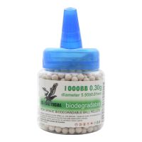 Bolas de Airsoft BIO JS-TACTICAL High Grade 0,30 g Blancas x1000 6mm