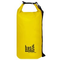 Bolsa estanca BASICNATURE Dry Bag 500D 10L amarilla