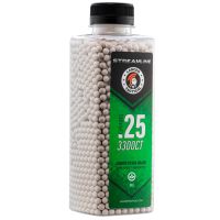 Botella Bolas BIO LANCER TACTICAL Streamline 0.25 Blancas - 3300 uds