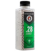 Botella Bolas BIO LANCER TACTICAL Streamline 0.28 Blancas - 3300 uds