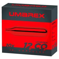Caja con 10 cápsulas de CO2 UMAREX de 12 gramos