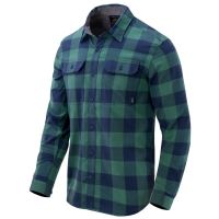 Camisa de cuadros HELIKON-TEX Greyman Moss Green