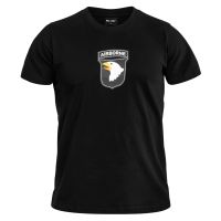 Camiseta algodón MILTEC 101st Airborne negra