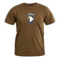 Camiseta algodón MILTEC 101st Airborne verde