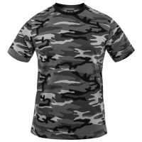 Camiseta algodón MILTEC Dark Camo