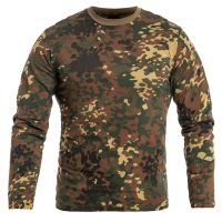 Camiseta algodón MILTEC manga larga Flecktarn
