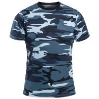 Camiseta algodón MILTEC Sky Blue