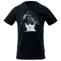 Camiseta DIRECT ACTION Art NVG negra