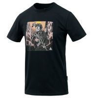 Camiseta DIRECT ACTION Skeleton negra