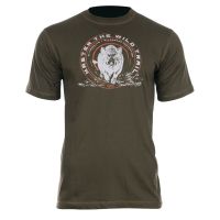 Camiseta HART Ground Basurde verde oliva