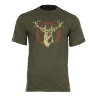 Camiseta HART Ground Deer verde oliva