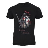 Camiseta IMMORTAL WARRIOR Caballeros Templarios negra