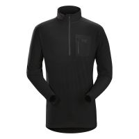 Camiseta interior ARC'TERYX Cold WX Zip Neck AR negra