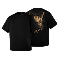 Camiseta Oversize M-TAC Gold Samurai negra