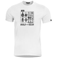 Camiseta PENTAGON Build Your Gear blanca
