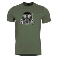 Camiseta PENTAGON Máscara de Gas verde