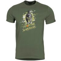 Camiseta PENTAGON Spartan Warrior verde
