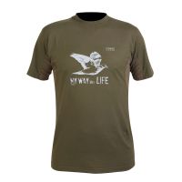 Camiseta HART Branded ringdove verde