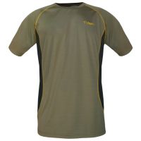 Camiseta infantil BENISPORT Technical caqui