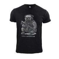 Camiseta IMMORTAL WARRIOR Lazy Operator negra