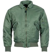 Cazadora Bomber MILTEC US CWU verde