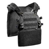 Chaleco Portaplacas FROG.PRO Praetorian negro