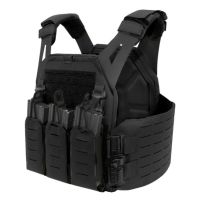 Chaleco Portaplacas WARRIOR ASSAULT Laser Cut LPC V1 / Panel Frontal 5.56 negro