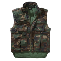 Chaleco BRANDIT Ranger camo woodland