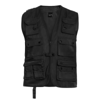 Chaleco MILTEC Hunting And Fishing negro