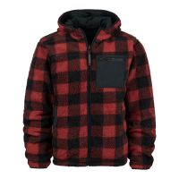 Chaqueta Softshell FOSTEX GARMENTS reversible negro rojo