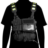 Chest Rig TASMANIAN TIGER Security Pro negro