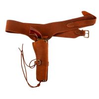 Cinturón de Piel Cowboy con funda para Revólver
