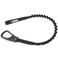 Cordón de seguridad WARRIOR ASSAULT mosquetón Tango negro