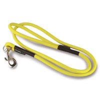 Correa redonda para perros POLYTEC 120 cm amarilla