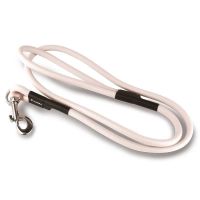 Correa redonda para perros POLYTEC 120 cm blanca
