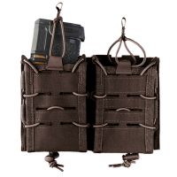 Doble Portacargador de rifle Molle Taco MILTEC negro