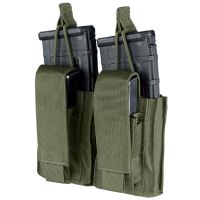 Funda CONDOR Kangaroo para 2 cargadores M4 y 2 de pistola Ranger Green
