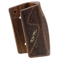 Empuñadura CANIK para SFX Rival-S Walnut con Logo Metálico