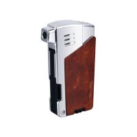 Encendedor para pipa VECTOR Gladius Angled Flame gris-caoba