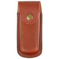 Funda porta navaja MFH Fox Outdoor cuero marrón