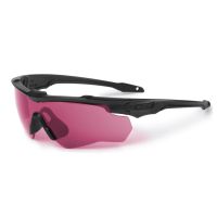 Gafas Balísticas ESS CrossBlade negras con lentes LPL-532 Rosa