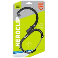 Mosquetón GEAR AID Heroclip L negro
