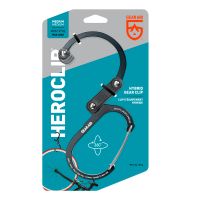 Mosquetón GEAR AID Heroclip M negro