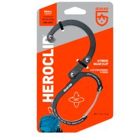 Mosquetón GEAR AID Heroclip S negro
