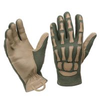 Guantes tácticos M-TAC Skeleton Nomex verde/coyote