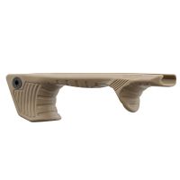 Hand Stop DLG TACTICAL Largo Picatinny con Base QD Tan
