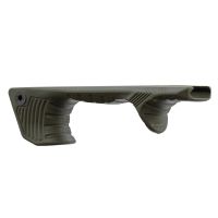 Hand Stop DLG TACTICAL Largo Picatinny con Base QD verde OD