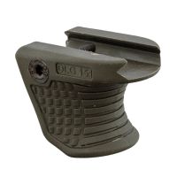 Hand Stop DLG TACTICAL Picatinny con Base QD verde OD