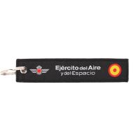 Llavero IMMORTAL Rectangular Ejercito del Aire negro