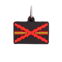 Llavero IMMORTAL WARRIOR PVC Borgoña